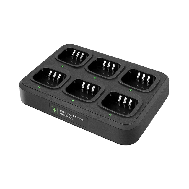 YXC-6UC Rapid Charging Adapter 6-Way Multi-Functional for Two-Way Radio & Walkie Talkie BF-UV5R for Battery Use