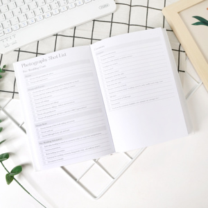 Agenda Matrimoniale Personalizzata con Copertina Rigida, Libro degli Ospiti Personalizzato per la Sposa, Diario Quotidiano, Organizer, Taccuino A5 - Product Image 4