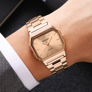 Elegante y Delicado Reloj de Cuarzo para Hombre con Caja de Aleación de Zinc, Cristal, Acabado Refinado, Logotipo Personalizable, Ligero, Nuevo - Product Image 3