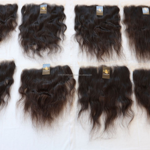 Perruque Lace Frontal Closure transparente HD, haute qualité, vendeur suisse, cheveux brésiliens, personnalisation, vente en gros - Product Image 1