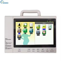 Monitor Fetal para Perros, para Mujeres Embarazadas y Cachorros, Pantalla de 10.2 Pulgadas, Sistema de Cardiotocógrafo Digital, Impresora Térmica de Alta Resolución FM30