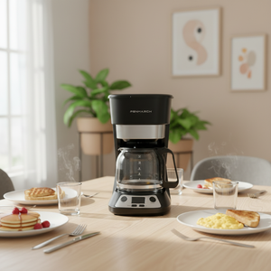 <span class=keywords><strong>Cafetera</strong></span> de Goteo <span class=keywords><strong>Semiautomática</strong></span> de Gran Capacidad (12 Tazas), 900W de Potencia, Función Mantener Caliente, Antigoteo, para Hotel, Comercial y Hogar - Product Image 4