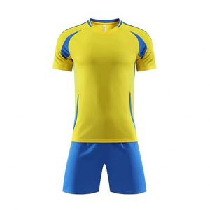 Uniformes de Fútbol Personalizados con Transferencia Térmica, Transpirables, 100% Poliéster, Ropa Deportiva de Secado Rápido para Verano, Uniformes de Entrenamiento de Fútbol - Product Image 4