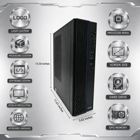 E700 ZD Desktop Bisnis Baru yang Stabil Zhaoxin 2.7GHz CPU DDR4 RAM BIOS Aman Kylin UOS PC Kantor yang Dapat Disesuaikan
