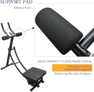 Máquina de Ejercicio Ab Coaster Plegable al por Mayor, Equipo de Fitness de Hierro para Moldear el Cuerpo, para Hombres y Mujeres, para Entrenamiento Abdominal y del Core - Product Image 5