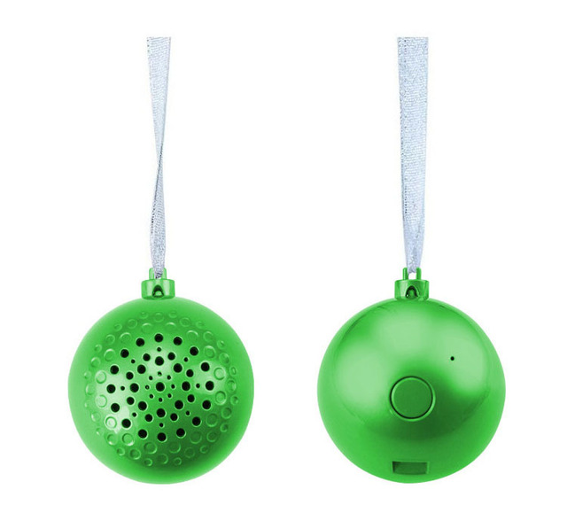 Christmas Decorations Christmas Ball BT Wireless Speaker Mini Portable Home Holiday Pendant Gift Speakers