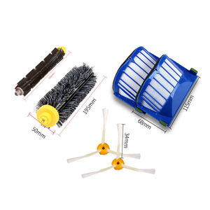 <span class=keywords><strong>Kit</strong></span> d'accessoires de remplacement pour aspirateur robot iRobot <span class=keywords><strong>Roomba</strong></span> séries <span class=keywords><strong>600</strong></span> (690, 680, 660, 651, 650) et séries 500 (595, 585, 564, 552) - Product Image 3