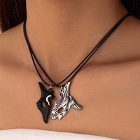 Collier pendentif chasseur éternel d'amitié, bijoux de sens, chaîne de Puzzle, collier de Couples