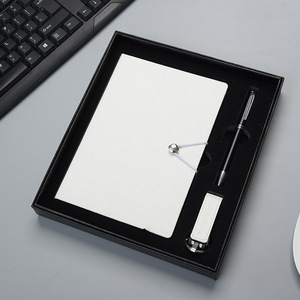 Business Gift Box Set A5 PU Notebook Metal Pen USB Flash Drive Enterprise Customization LOGO Trending <strong>Products</strong> <strong>2026</strong> <strong>New</strong> Arrivals - Product Image 3