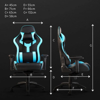 Chaise de jeu personnalisée de haute qualité accoudoir 4D chaise de jeu ergonomique chaises de jeu d'ordinateur de course