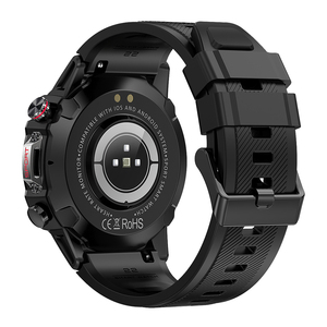 Montre connectée sport AMOLED pour hommes, étanche IP68, surveillance de la santé en extérieur, montre connectée avec boussole, répondre aux appels - Product Image 3