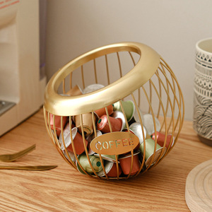 <span class=keywords><strong>Keurig</strong></span> K컵 보관 및 에스프레소 캡슐 홀더용 금속 대용량 컵 홀더 및 에스프레소 포드 홀더 커피 포드 주최자 - Product Image 5