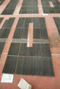 Dalles de marbre onyx grain de bois rouge polies, veinées naturellement, vente en gros d'usine pour revêtements de sol de projets hôteliers de luxe - Product Image 6