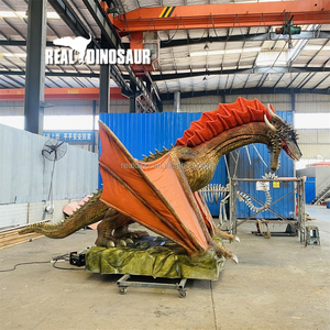 Modelo de dragón occidental animatronic de dinosaurio realista personalizado para Parque - Product Image 6
