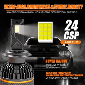 Chenlang tùy chỉnh 260W 30000lm Xe Dẫn bóng đèn H4 cao và thấp chùm ánh sáng foco CANBUS H11 H1 9005 9006 H7 Led Đèn Pha cho xe - Product Image 2