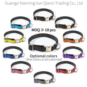 <span class=keywords><strong>Collar</strong></span> de Caza Personalizado con Logotipo de Marca para Perros, Ajustable, de Liberación Rápida, de Nailon, con Costuras Creativas, Color Negro Neutro, Talla XL, en Pequeñas Cantidades - Product Image 3