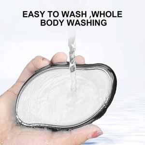 Oem Gomme en <span class=keywords><strong>cristal</strong></span> <span class=keywords><strong>de</strong></span> verre imperméable à l'eau Épilateur Couvre-cheveux Gomme à cheveux bleue Outil en <span class=keywords><strong>pierre</strong></span> - Product Image 6