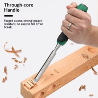 Outils de menuiserie Tuosen, ciseaux à bois à pointe plate de 10 à 25 mm, ciseaux à rainurer pour la sculpture sur bois