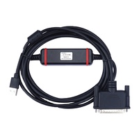 Cable de Programación Industrial AMSAMOTION IA-101-X-MW, Conductor de Cobre, Material de Aislamiento de PVC para IAI SEL/DS/SA/XSEL