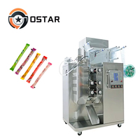 Machine d'emballage automatique multifonctionnelle pour le remplissage et la scellage de bâtonnets de gelée alimentaire liquide avec sacs en acier inoxydable