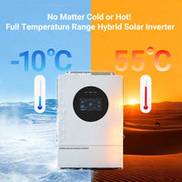 Onduleur solaire hybride biphasé Solyx 6,2 kW 120/240 V UL1741 BMS MPPT WiFi à onde sinusoïdale pure pour toute la maison, sèche-linge et climatiseur