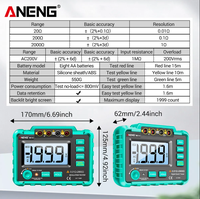 MH14 Digital Voltage Tester Meter Insulation Resistance Tester with 1-Year Warranty for Accurate Measurements