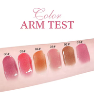 Gloss à lèvres végétalien pour maquillage, marque privée, longue tenue, hydratant, brillant, effet repulpant, vente en gros