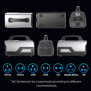 เครื่องกำเนิดพลังงานแสงอาทิตย์ Sorein 600W 600W สถานีพลังงานแบบพกพา LiFePO4แบตเตอรี่ลิเธียม - Product Image 6