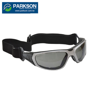 Gafas de Seguridad Deportivas con Lentes de Humo, ANSI Z87.1, Banda Elástica, Protección Ocular Anti-Impactos - Product Image 2