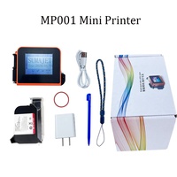Impresora de Etiquetas de Inyección de Tinta Portátil Inteligente Semiautomática de 0.5 Pulgadas con Tinta a Base de Agua de Secado Rápido, Impresión de Códigos QR, Fechas y Fotos