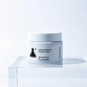Crema de Proteína Barrera de Avena Flaskin 80ml, Crema Facial para Todo Tipo de Piel - Product Image 1
