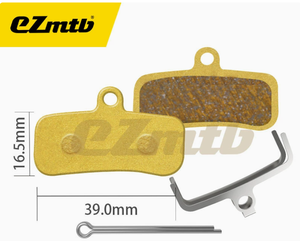 Pastillas de Freno Metálicas para Bicicleta de Carretera 19236 EZmtb, Zapatas de Freno de Disco para Bicicleta Plegable <span class=keywords><strong>MTB</strong></span> - Product Image 4