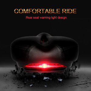 <span class=keywords><strong>Selle</strong></span> <span class=keywords><strong>de</strong></span> vélo JOYSUN simple et confortable, remplacement <span class=keywords><strong>de</strong></span> <span class=keywords><strong>selle</strong></span> <span class=keywords><strong>de</strong></span> vélo large, rembourrée, coussin doux, absorption des chocs, en cuir - Product Image 2