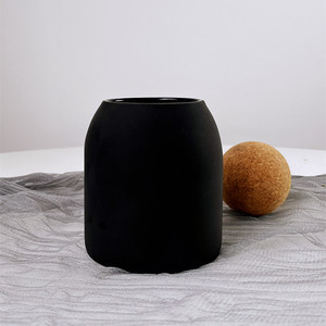 Recipientes de almacenamiento de vidrio para cocina, recipientes pequeños de vidrio transparente, blanco y negro, para café, azúcar, té, con tapa de corcho, 500 ml - Product Image 6