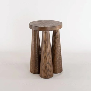 Phong Cách Phục Hồi Cách Cổ Xưa Pháp Bản Địa Phong Cách Retro Bàn Cà Phê Bằng Gỗ Rắn - Product Image 5