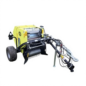 Presse à balles automatique pour foin et ensilage, prix usine, avec moteur, haute productivité, garantie 3 ans, pour usage agricole - Product Image 1
