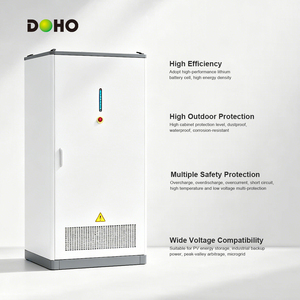 ระบบจัดเก็บพลังงานไฮบริดลิเธียมไอออน DOHO DHESTS50-100kWh-400-A 50kW/100kWh แบตเตอรี่ LFP ระบายความร้อนด้วยอากาศอัจฉริยะ มาตรฐาน IP54 - Product Image 2