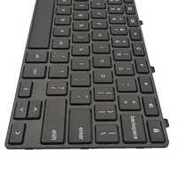 لوحة مفاتيح بديلة بتصميم أمريكي لأجهزة Dell Chromebook 11 3100 3110 2-in-1 وسلسلة Chromebook 11 5190، رقم القطعة 0RFXCF 0H06WJ، لون أسود