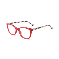 Gafas Unisex de Acetato de Color Sólido, Montura de Ojo de Gato, Estilo Retro, Duraderas, Ópticas, Vintage, Transparentes, con Prescripción