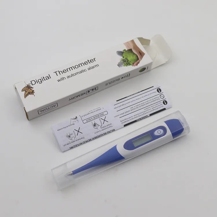 Digital Thermometer YD-206 High Accurate LCD Digital Flexible Underarm Oral Medical Thermometer