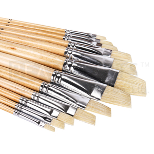 <span class=keywords><strong>Set</strong></span> di <span class=keywords><strong>Pennelli</strong></span> Angolari <span class=keywords><strong>per</strong></span> Artisti in Setole di Maiale di Chungking Sbiancate di Alta Qualità <span class=keywords><strong>per</strong></span> <span class=keywords><strong>Pittura</strong></span> a <span class=keywords><strong>Olio</strong></span> - Product Image 3