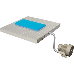 Ventilateur industriel électrique Showa Denki FSM-04S à entraînement direct, faible bruit, en métal, monophasé 100V, basse pression - Product Image 3