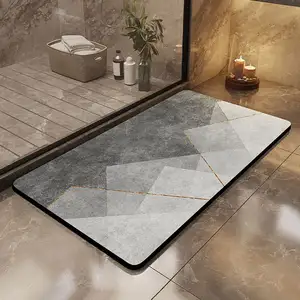 Holy High Plastic Shower Mat With Suction Cup Bath Mat Eco-Friendly Machine Made Stocked Modern