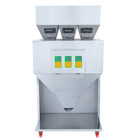 Máquina de llenado de varios cabezales Máquina de llenado de polvo de lata semiautomática Máquina de llenado de polvo de té verde Matcha de varios cabezales