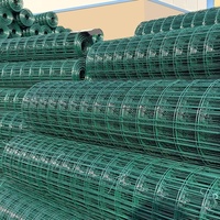 Rouleau de grillage soudé en vinyle vert Safe-Touch, clôture de protection pour périmètre de piscine, pour les cours résidentielles et la sécurité des enfants, PVC