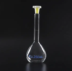 ขวดแก้วทนความร้อนขนาด<span class=keywords><strong>100</strong></span>มล. ทรงยาวอุปกรณ์ในห้องปฏิบัติการ - Product Image 6