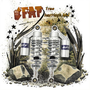 Für 280mm Universal 8mm Feder-Hinterachse Luft-Stickstoff-Stoßdämpfer Ersatz für Neue Yamaha/Suzuki/Kawasaki Trail/Dirt Bike ATV - Product Image 5