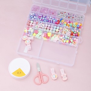 DIY Children Hand-Making Polymer Clay Beads with Pendant Charms Kit Crystal Strings - Product Image 5