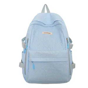 2023 New Small Fresh Fashion Leisure High School Student School Bag Large Capacity Outdoor Backpack