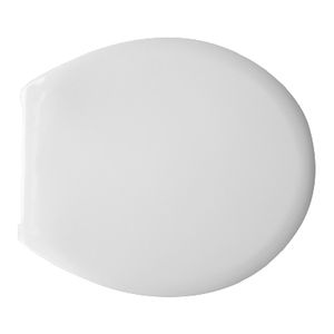 Asiento de Inodoro Termoestable D054 con Doble Bisagra, Blanco, 39 cm de Ancho, 48 cm de Largo - Product Image 1